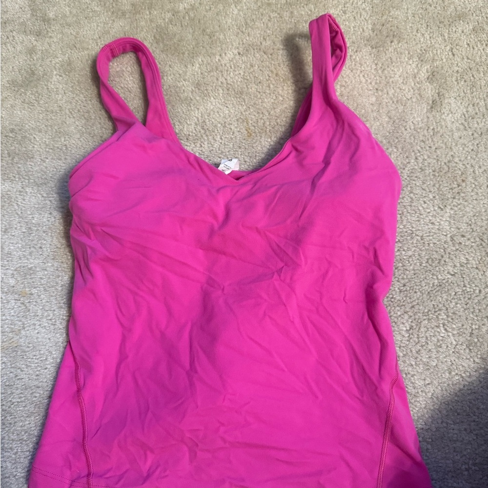 lululemon athletica Vibrant Pink align tank top